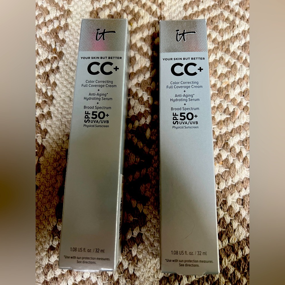 It cosmetics CC+ color correcting full coverage cream